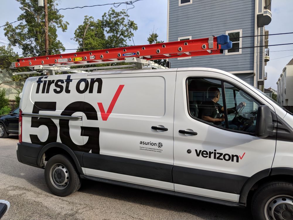 Verizon and 5G.