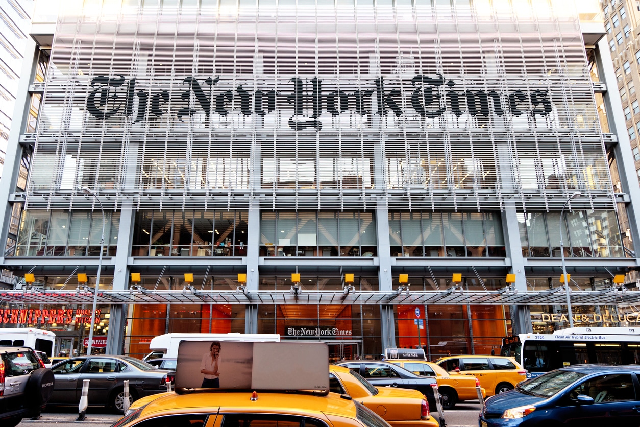 The New York Times Posts Fewest Digital Subscribers in Three Years