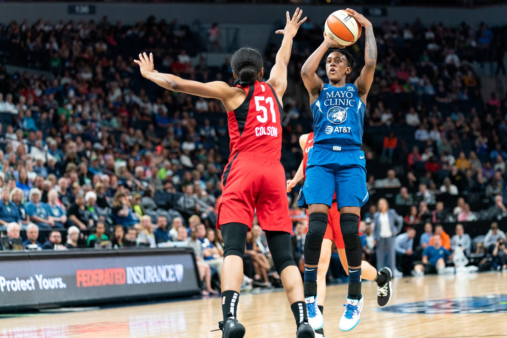 Photo of Minnesota Lynx vs Las Vegas Aces WNBA game