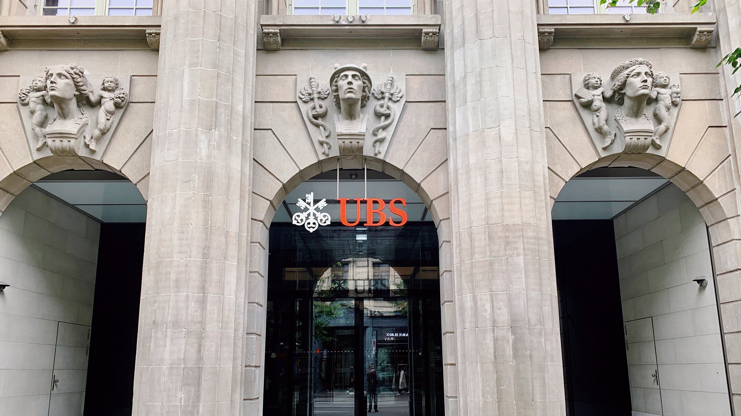 Photo of UBS headquarters in Switzerland