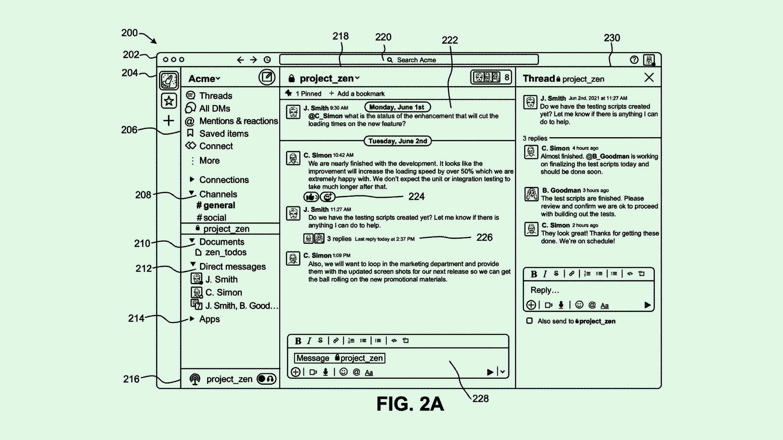 Photo of a Salesforce patent