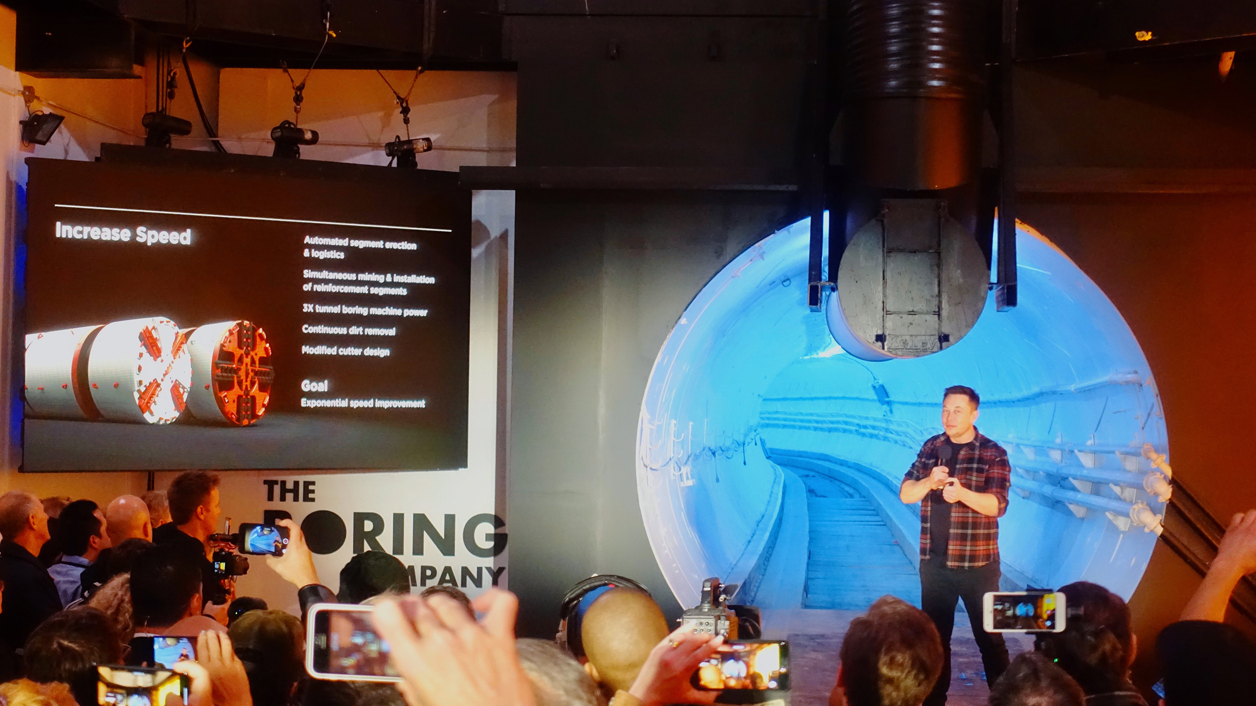 Photo of Elon Musk and The Boring Company