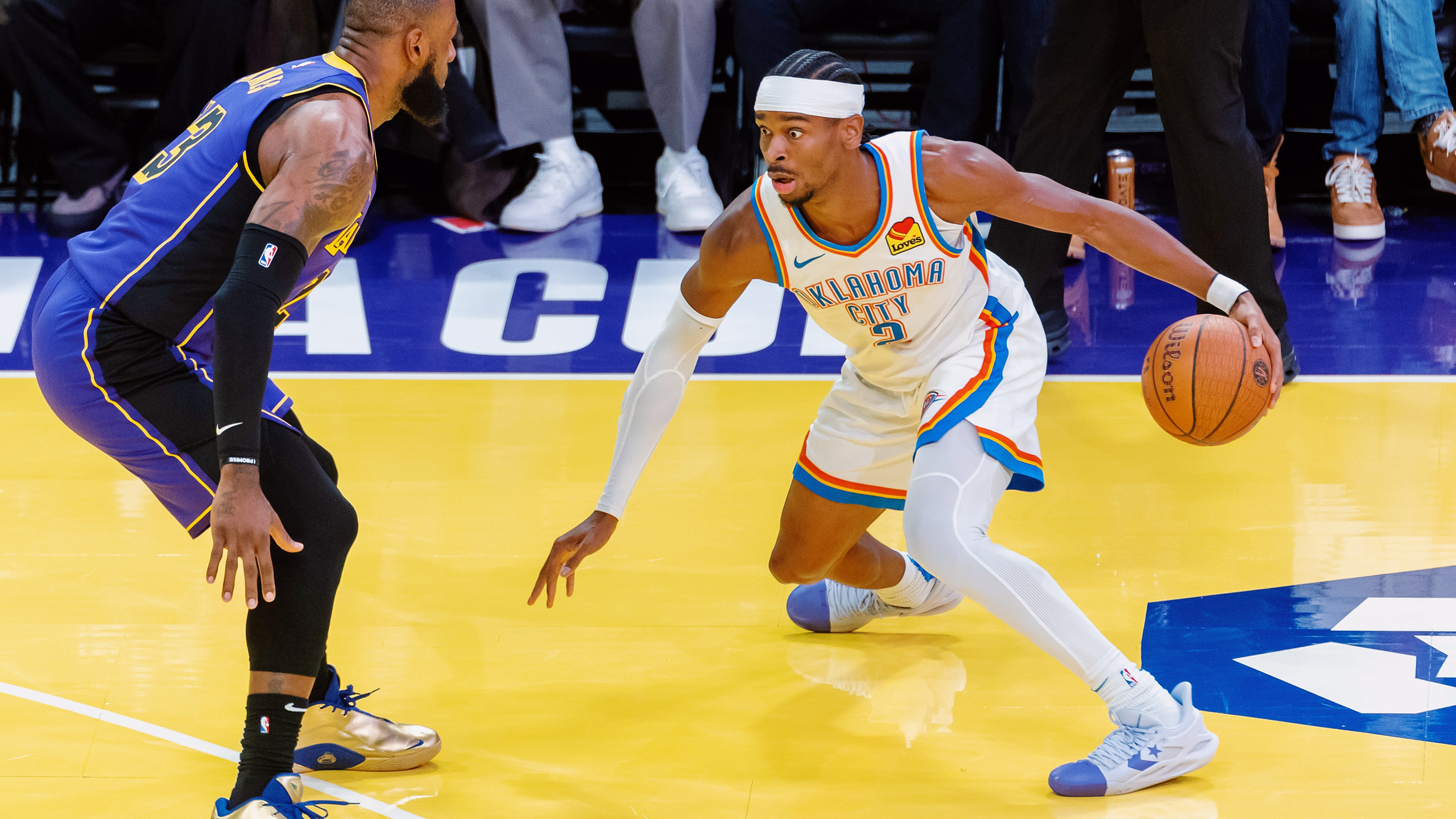 NBA Finals Kick Off With an Old (Footwear) Friend