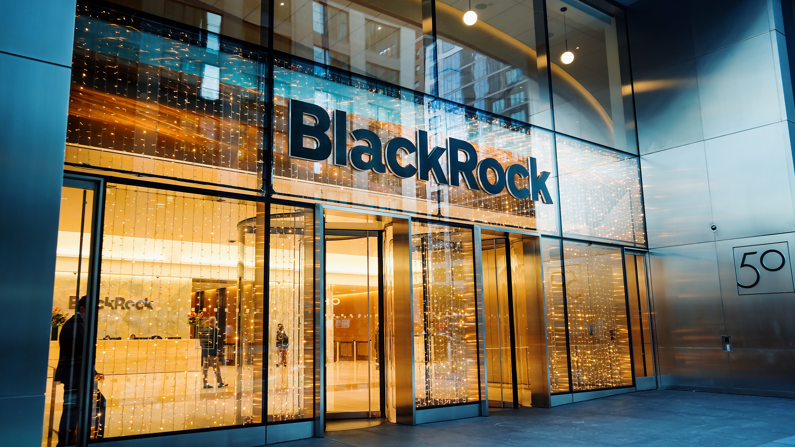 Photo of a BlackRock office