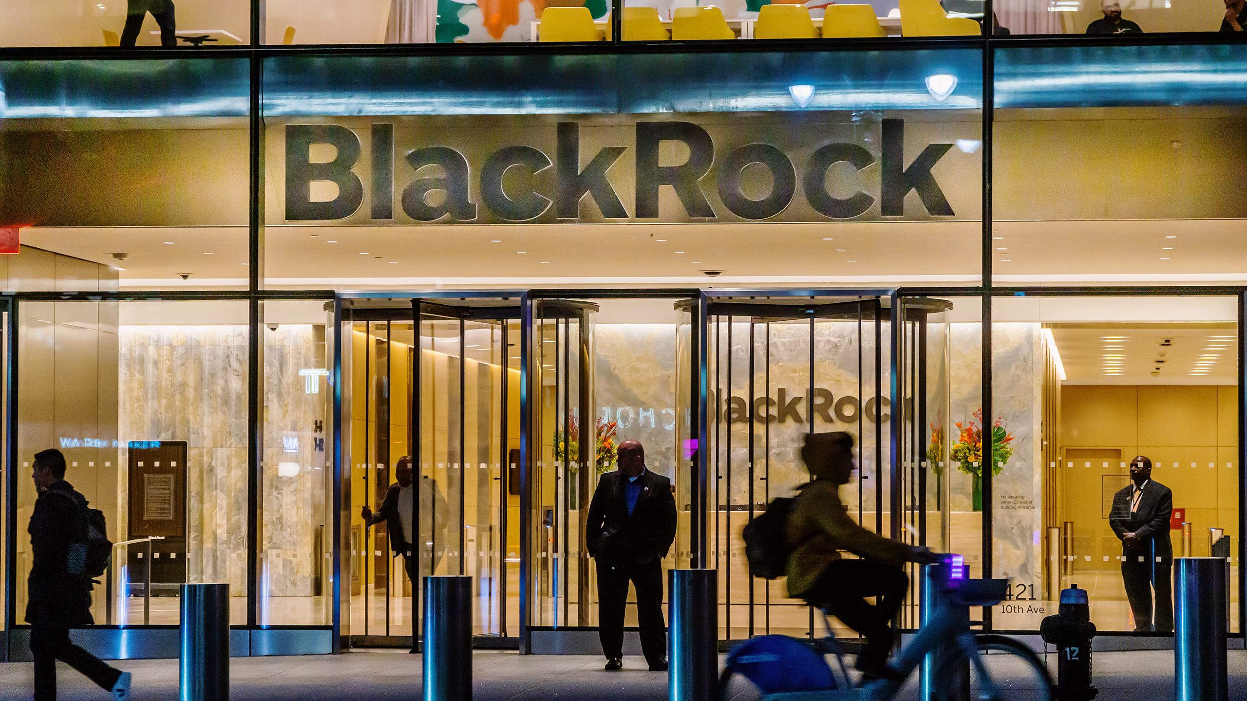 Photo of a BlackRock office