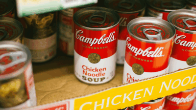 Soups Heat Up for Campbell’s as Snacks Grow Stale