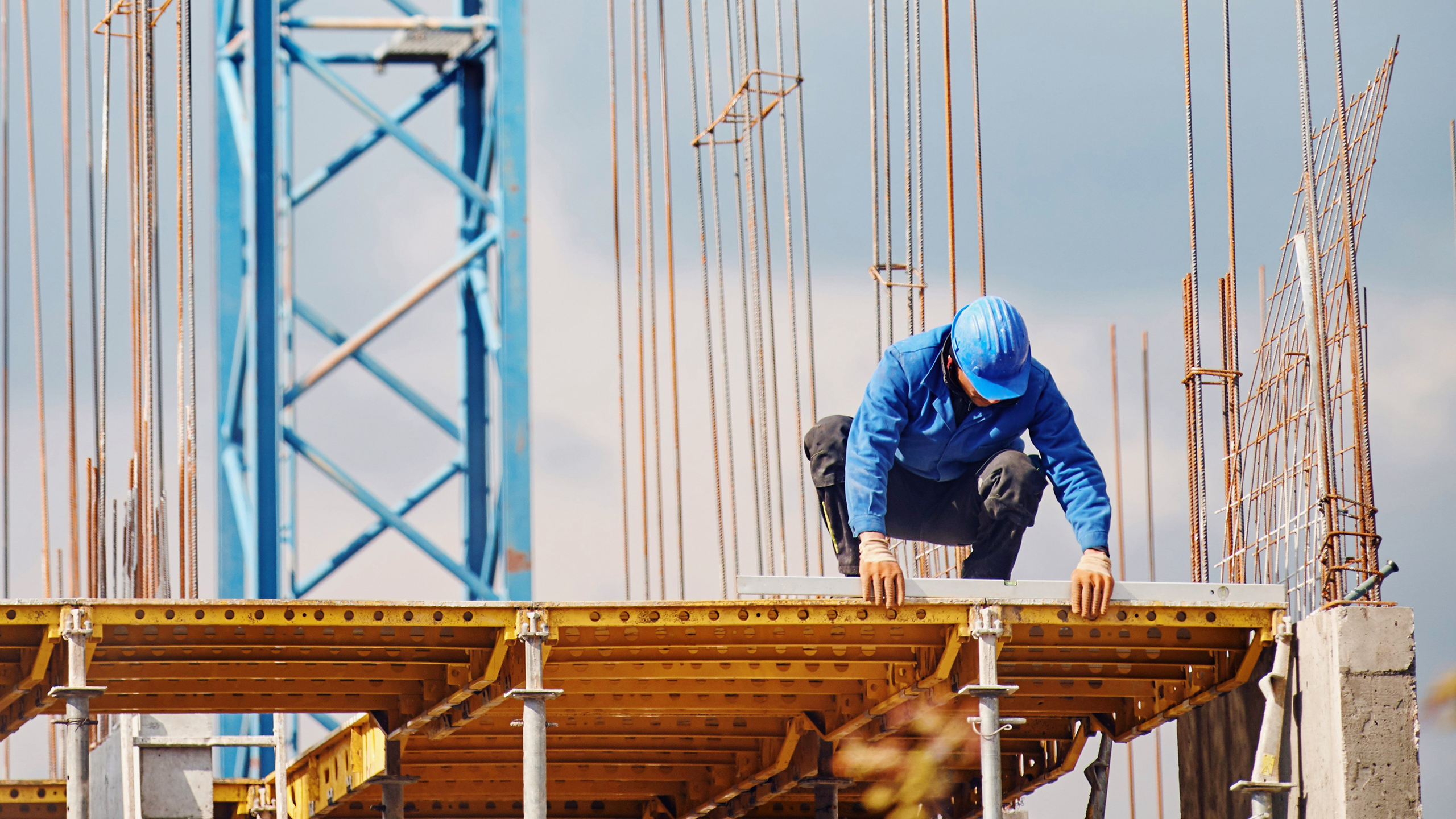 Photo of a construction worker