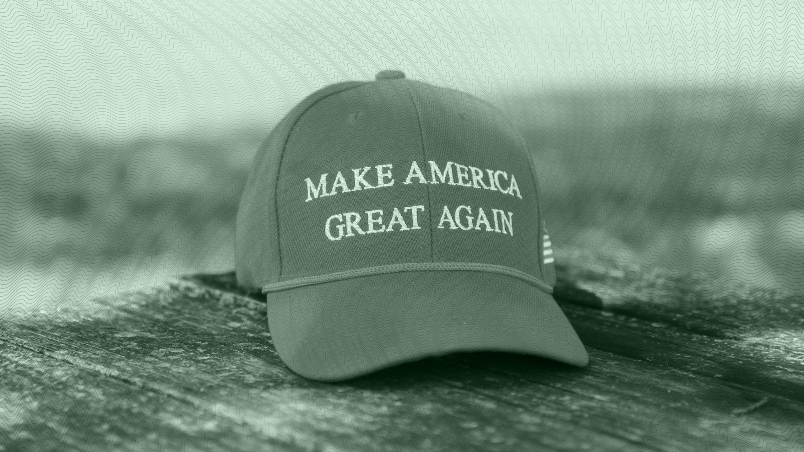 Photo of a MAGA hat