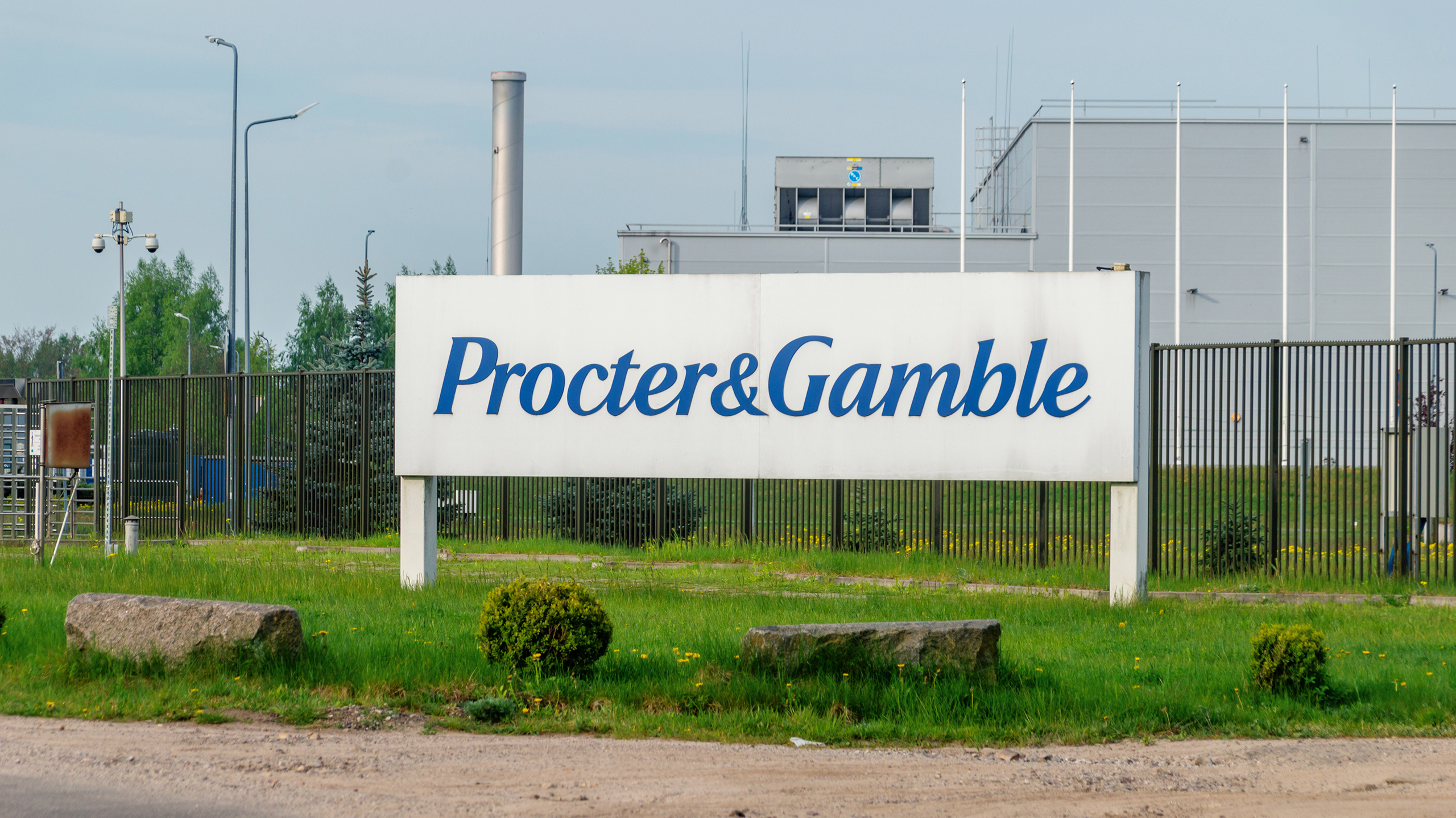Photo of a Procter & Gamble sign