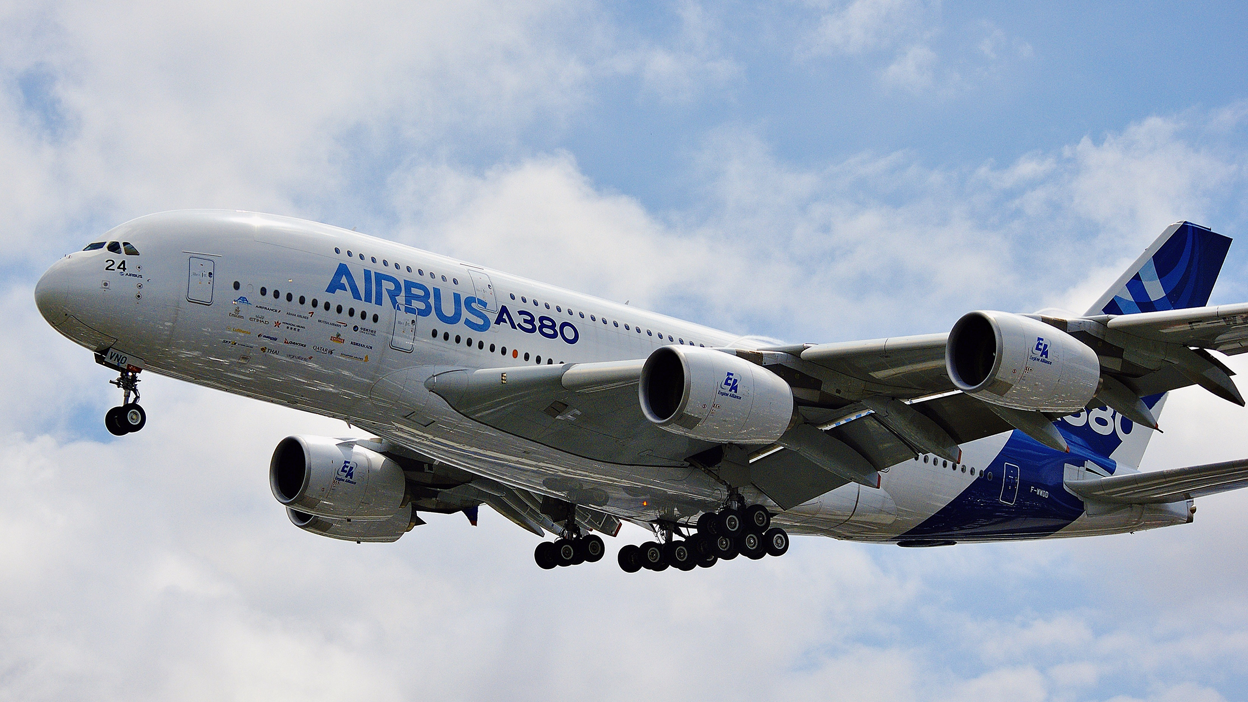 Photo of an Airbus plane