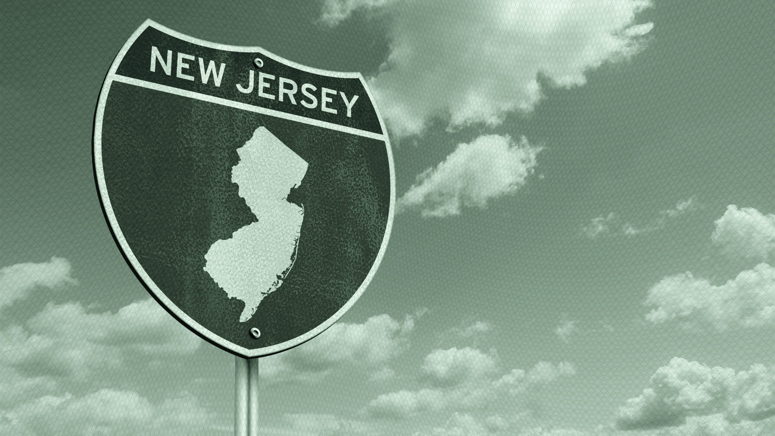 A sign for New Jersey.