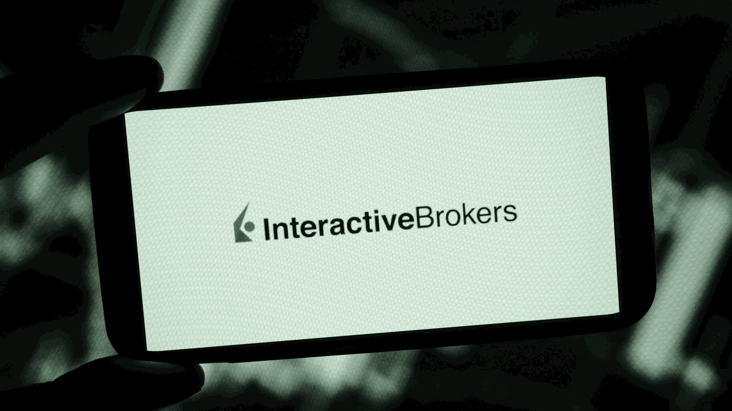 Interactive brokers logo.