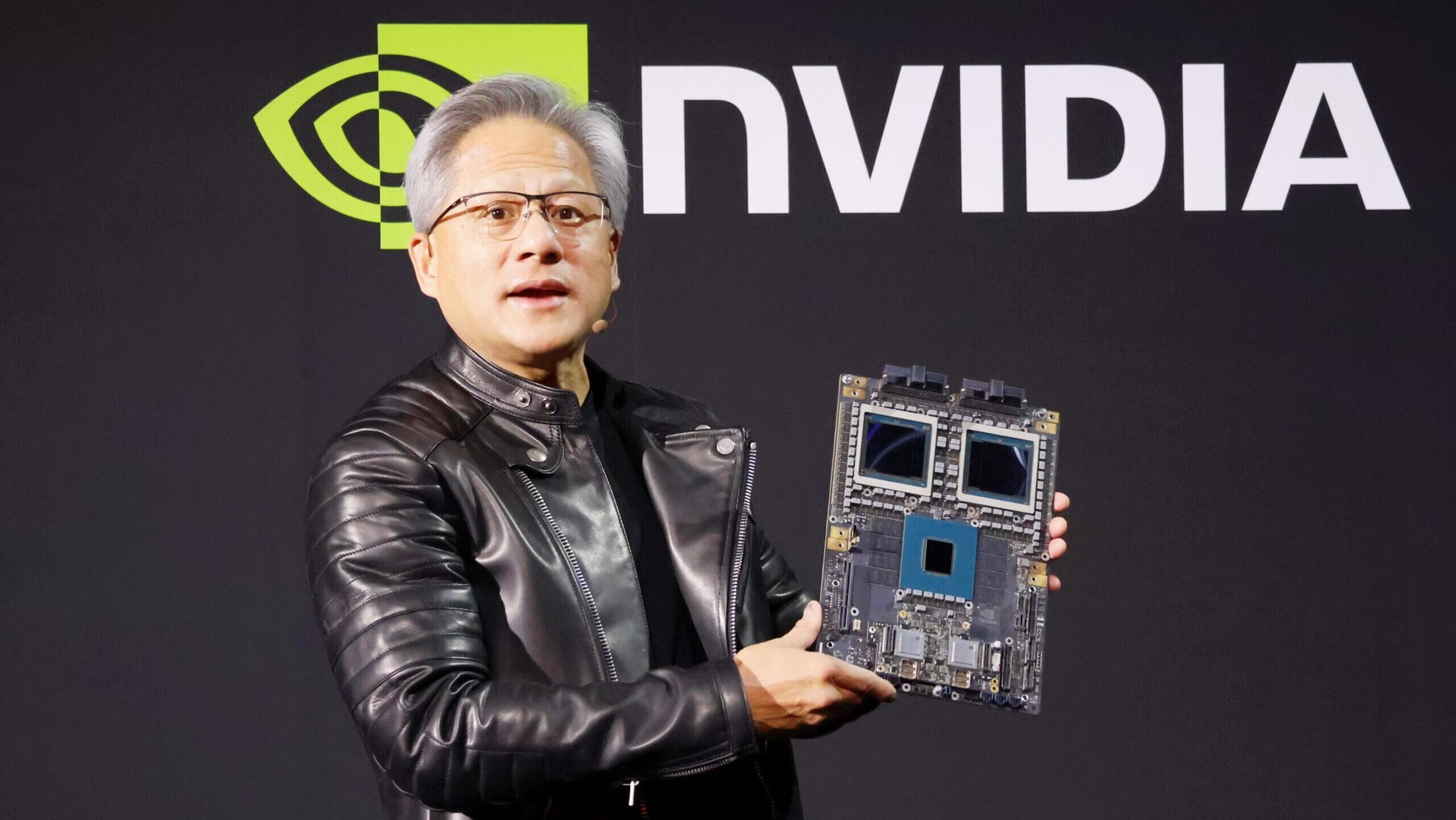 Photo of Nvidia CEO Jensen Huang.