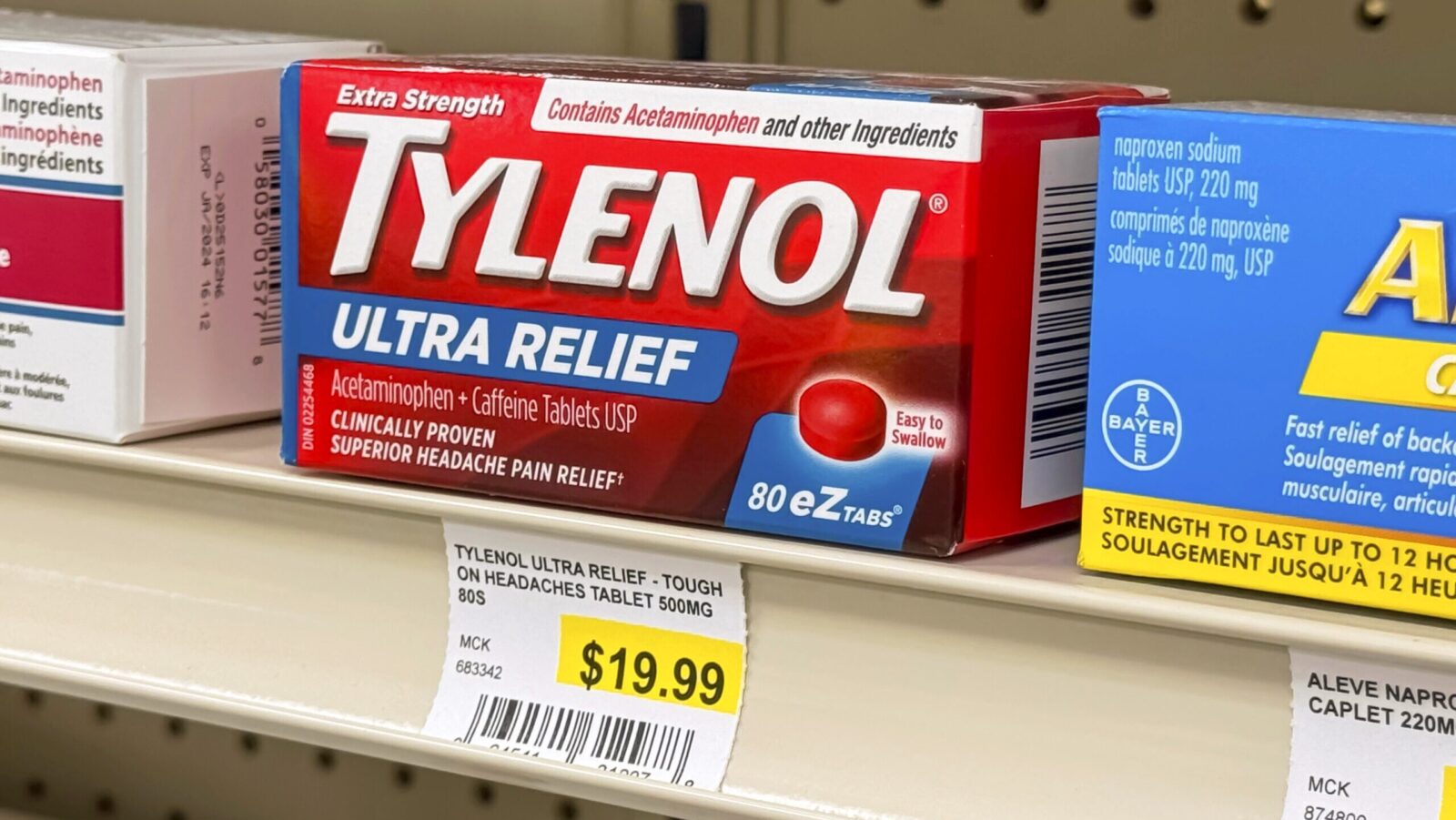Tylenol-Maker’s Shares Sink amid Autism Scrutiny