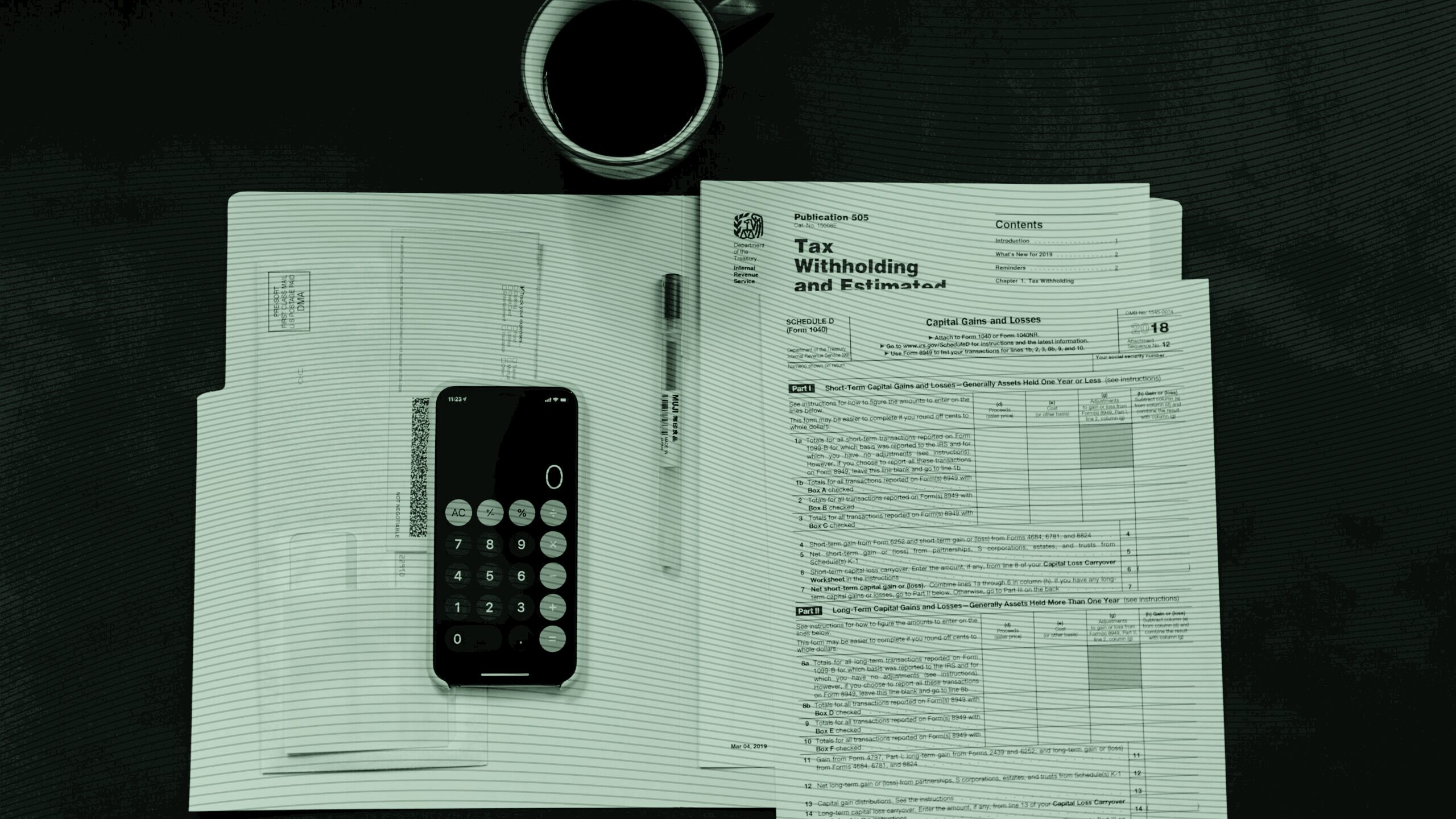 A tax return.