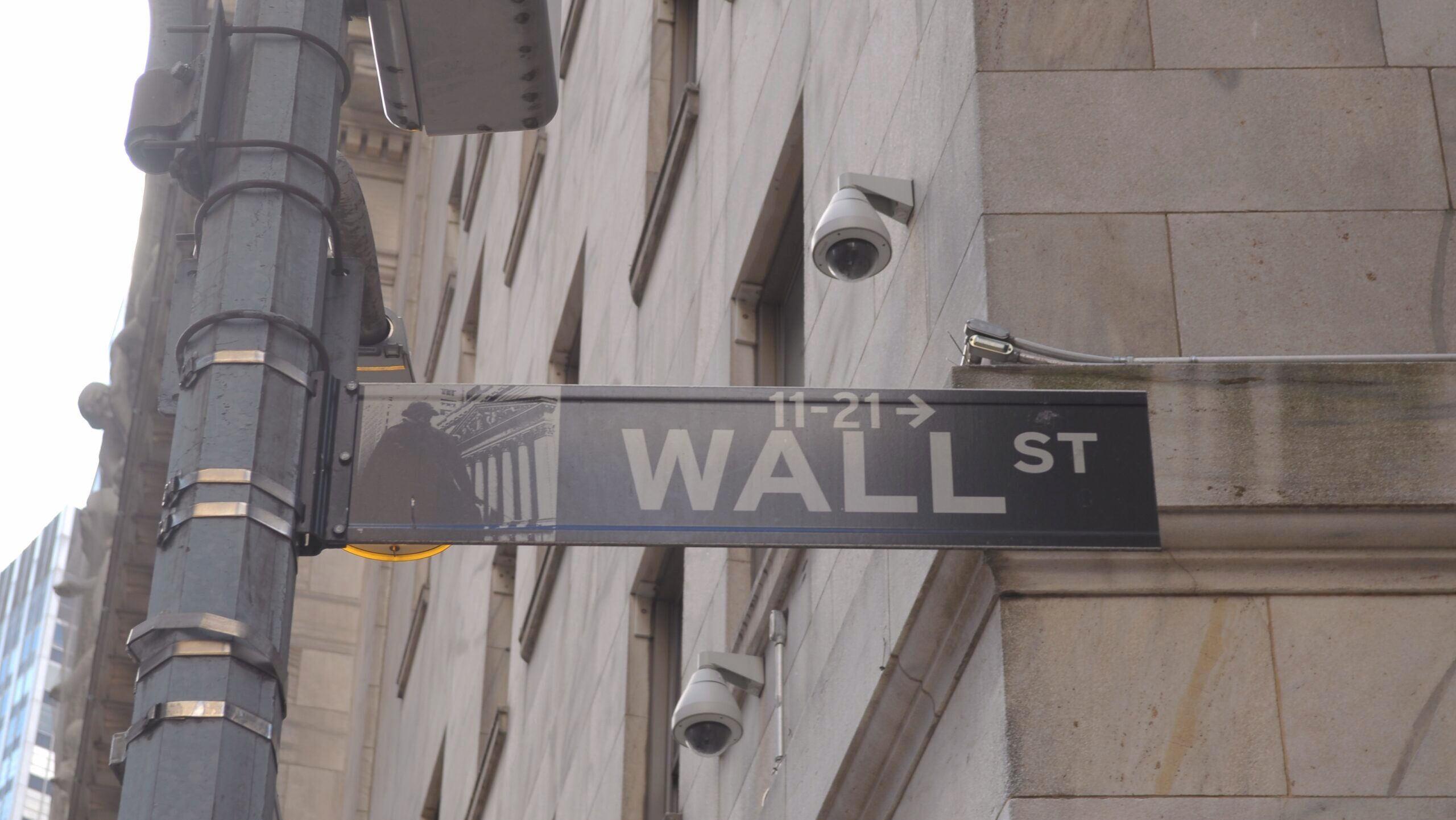 Photo of a Wall Street sign.