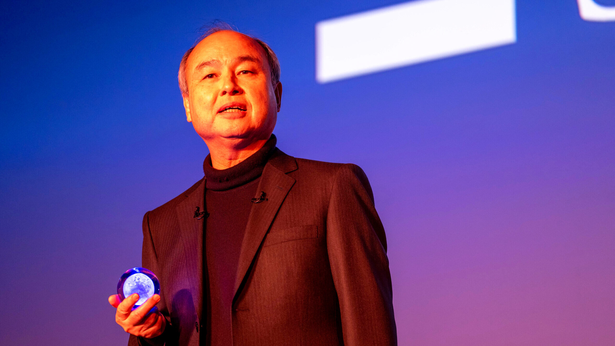 Photo of SoftBank Group CEO Masayoshi Son.