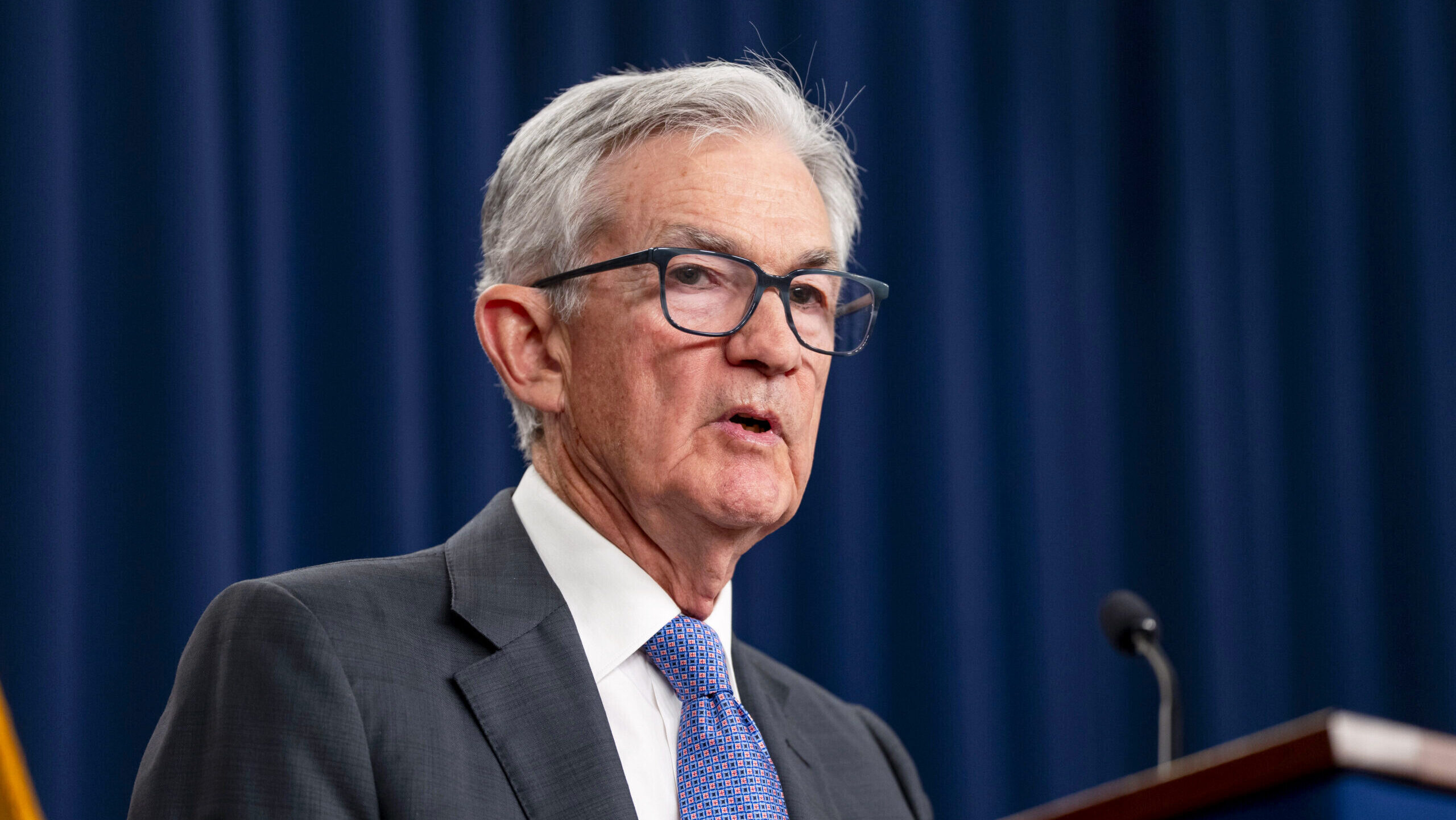 Photo of Chair of the Federal Reserve Jerome Powell.