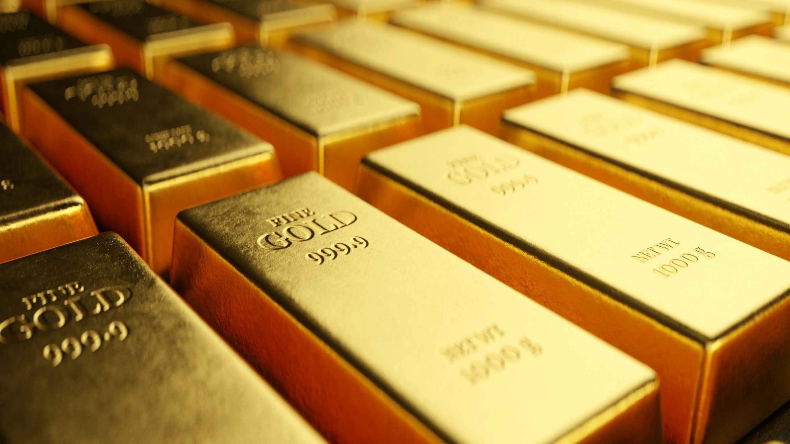 Photo of gold bars