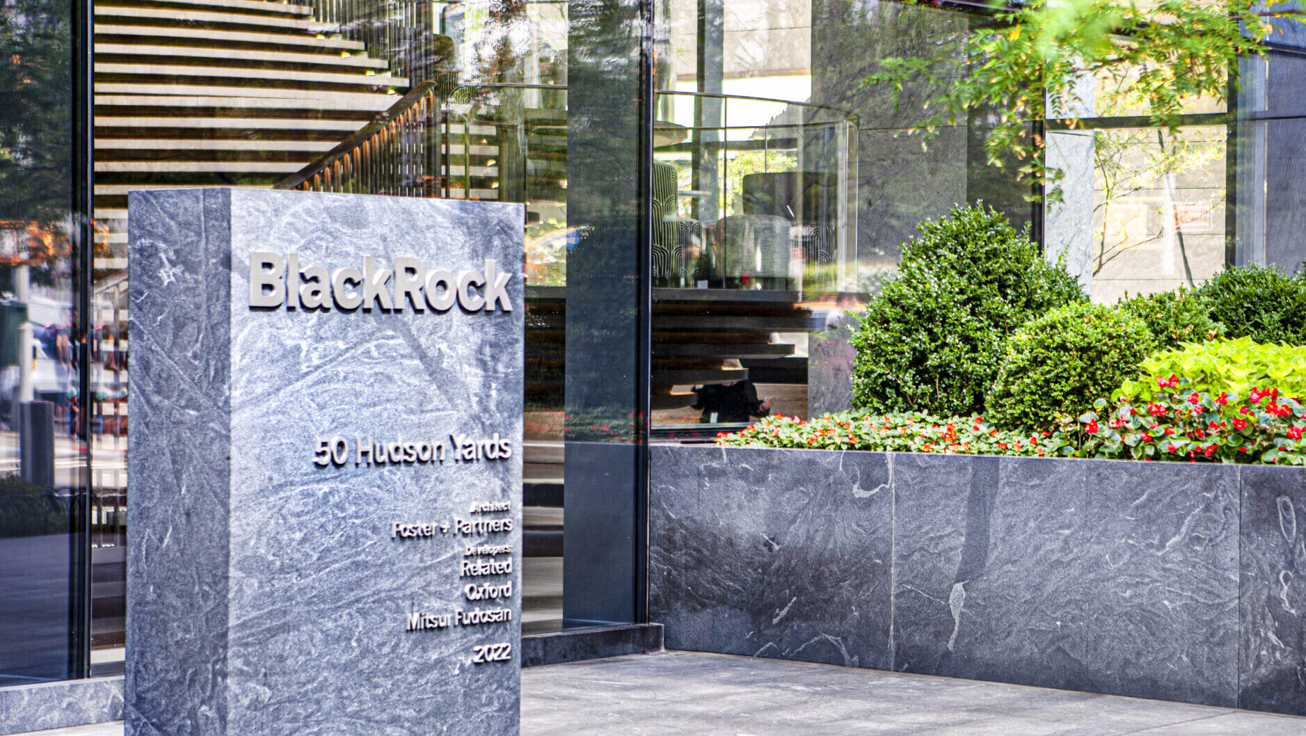 Photo of a BlackRock office