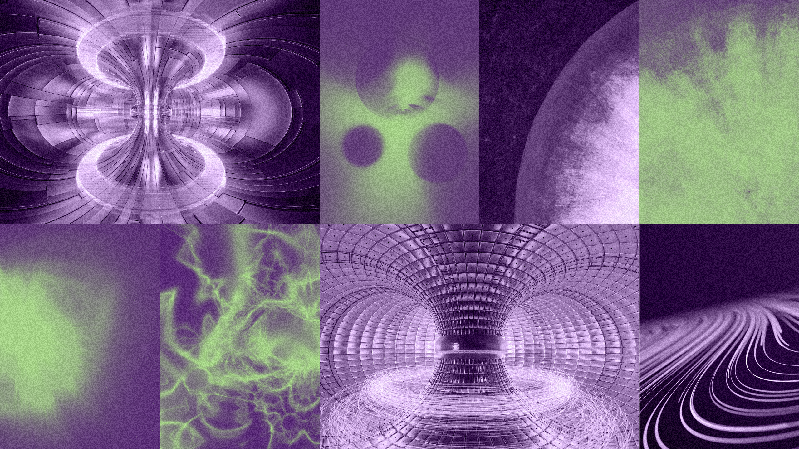 Photo illustration of nuclear fusion photos