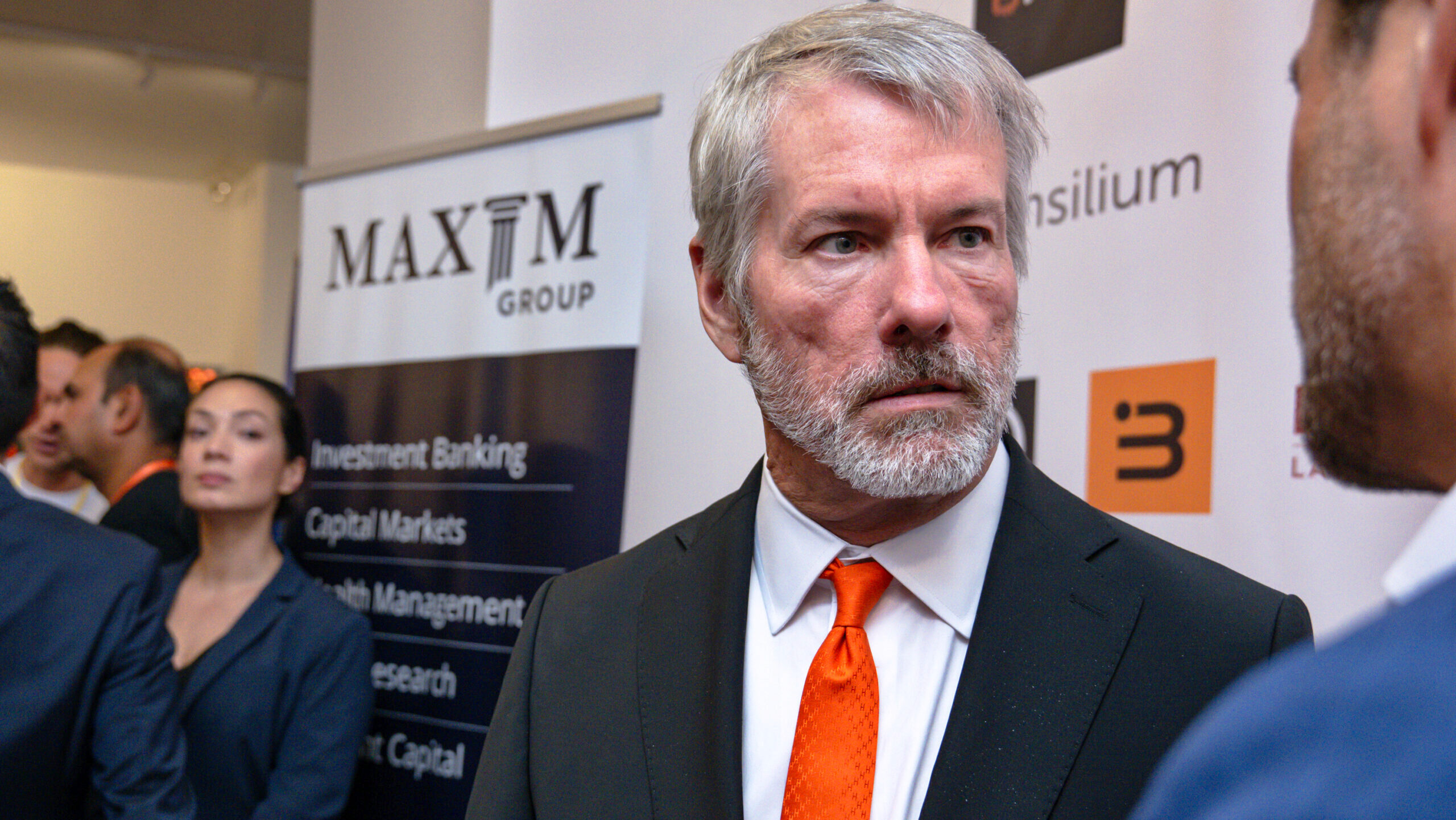 Photo of MicroStrategy CEO Michael Saylor.