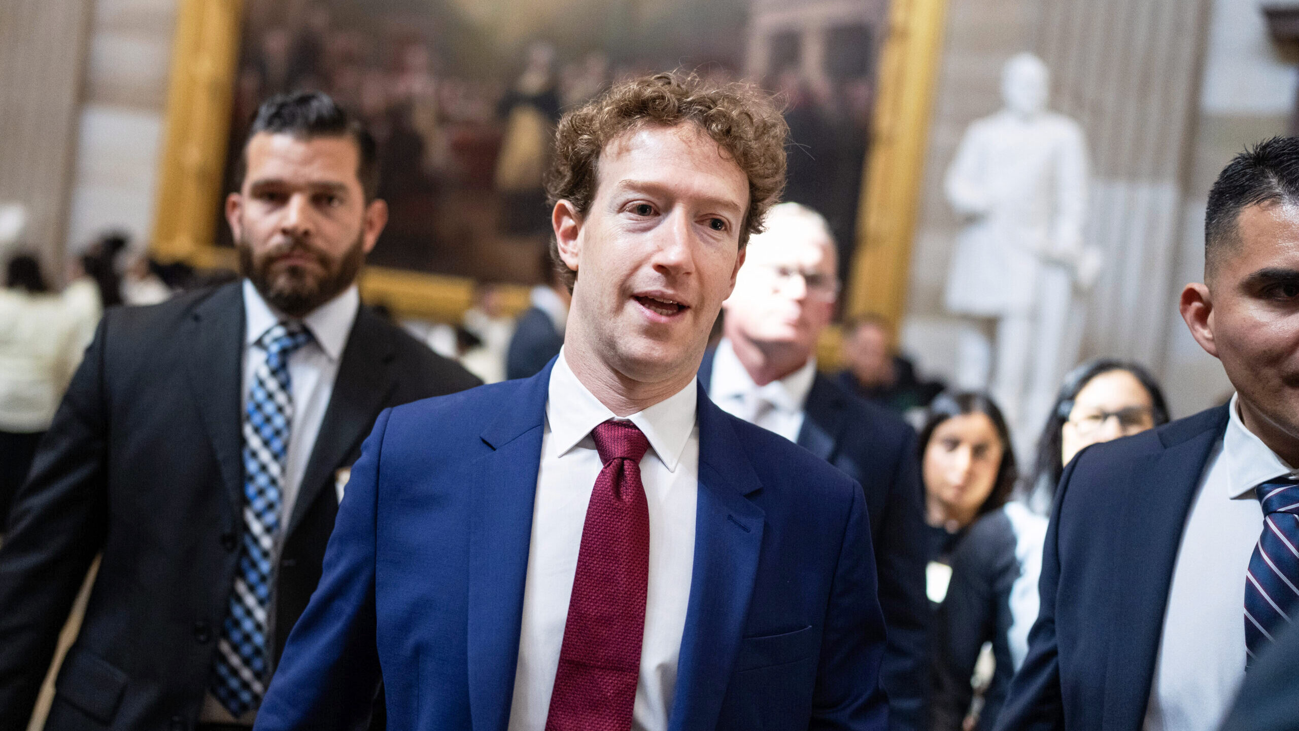 Photo of Meta CEO Mark Zuckerberg.