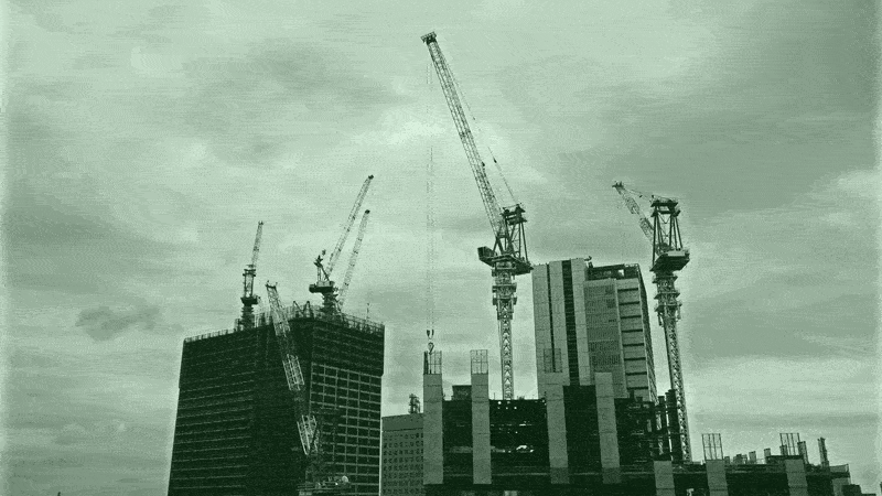 GIF of building construction