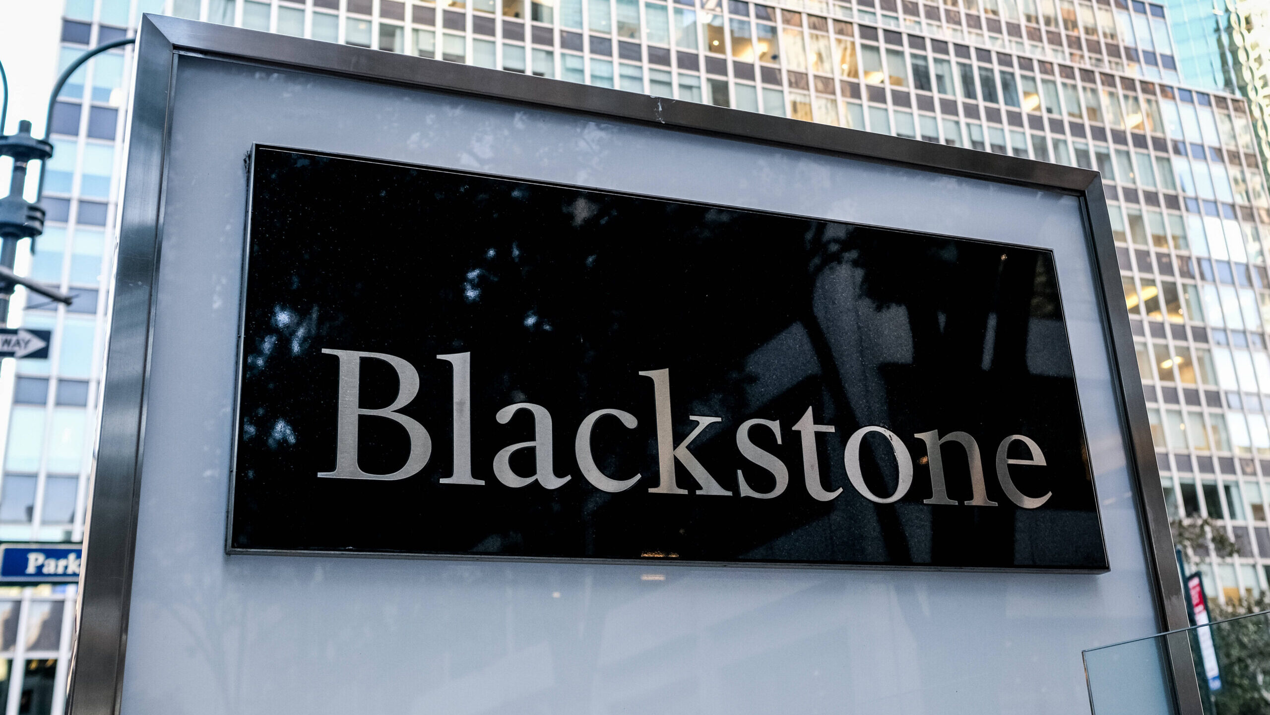 The American alternative investment management company Blackstone's headquarters in New York City.