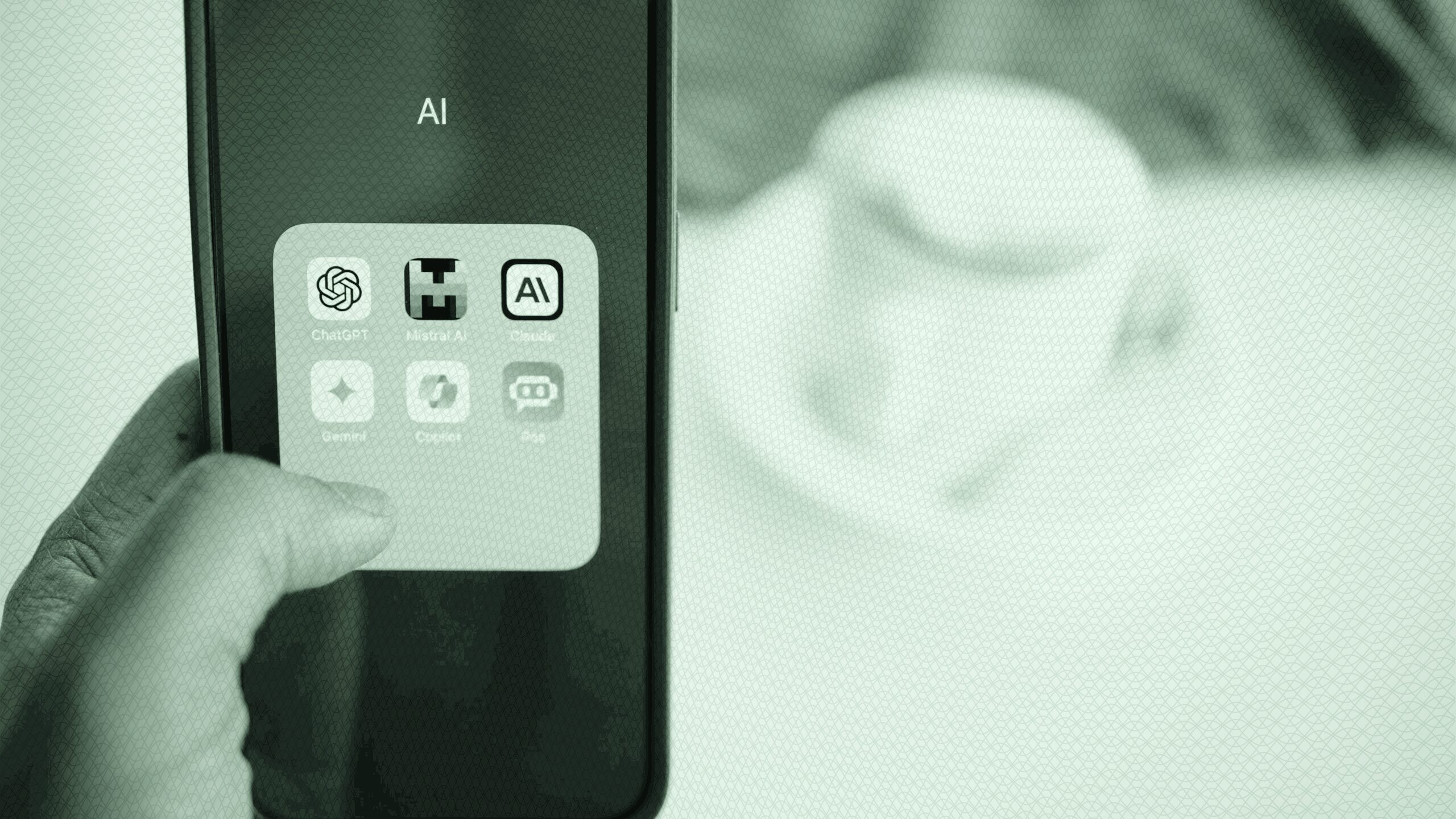 AI programs on a phone.