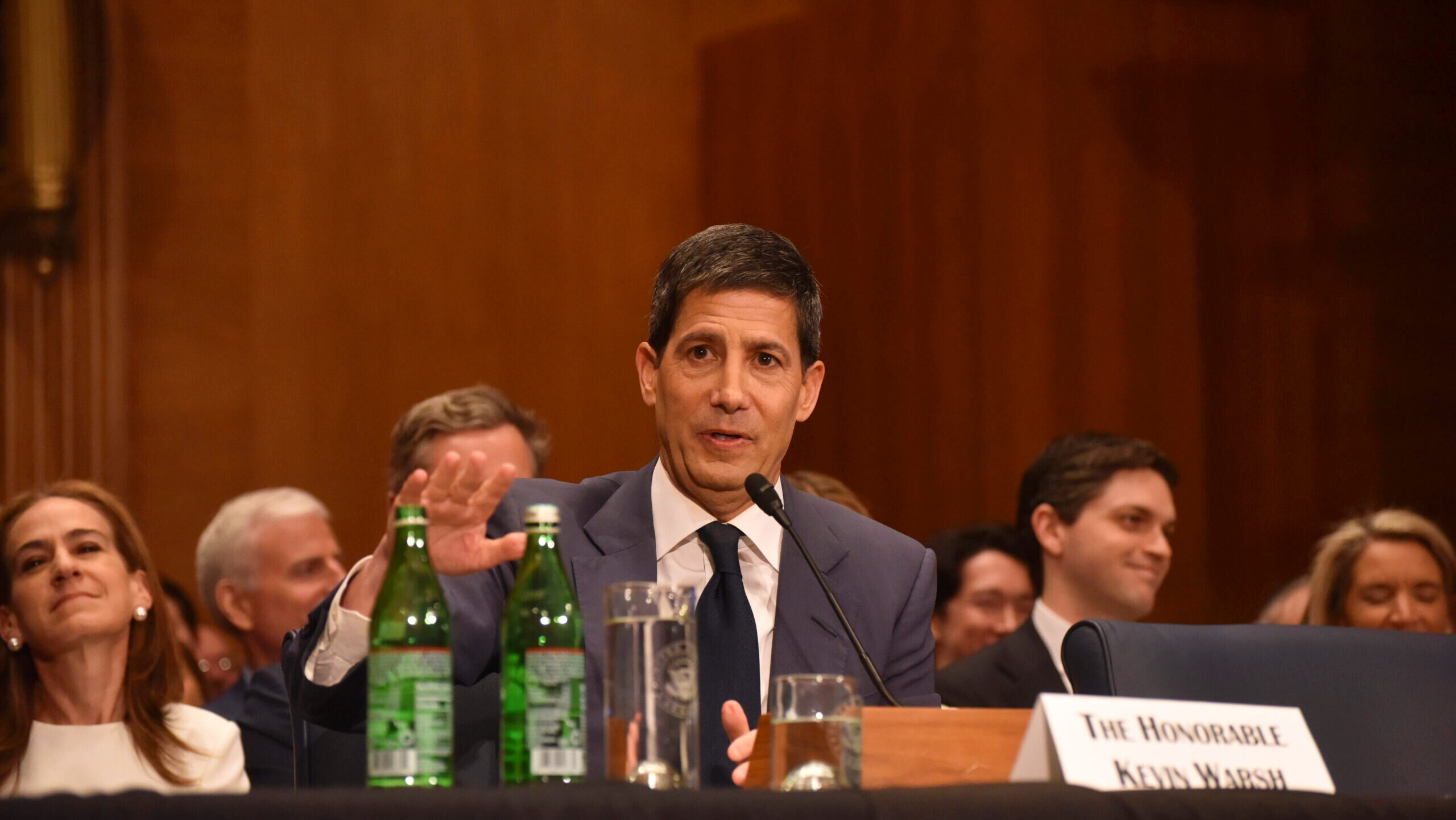 Photo of Federal Reserve chairman nominee Kevin Warsh.