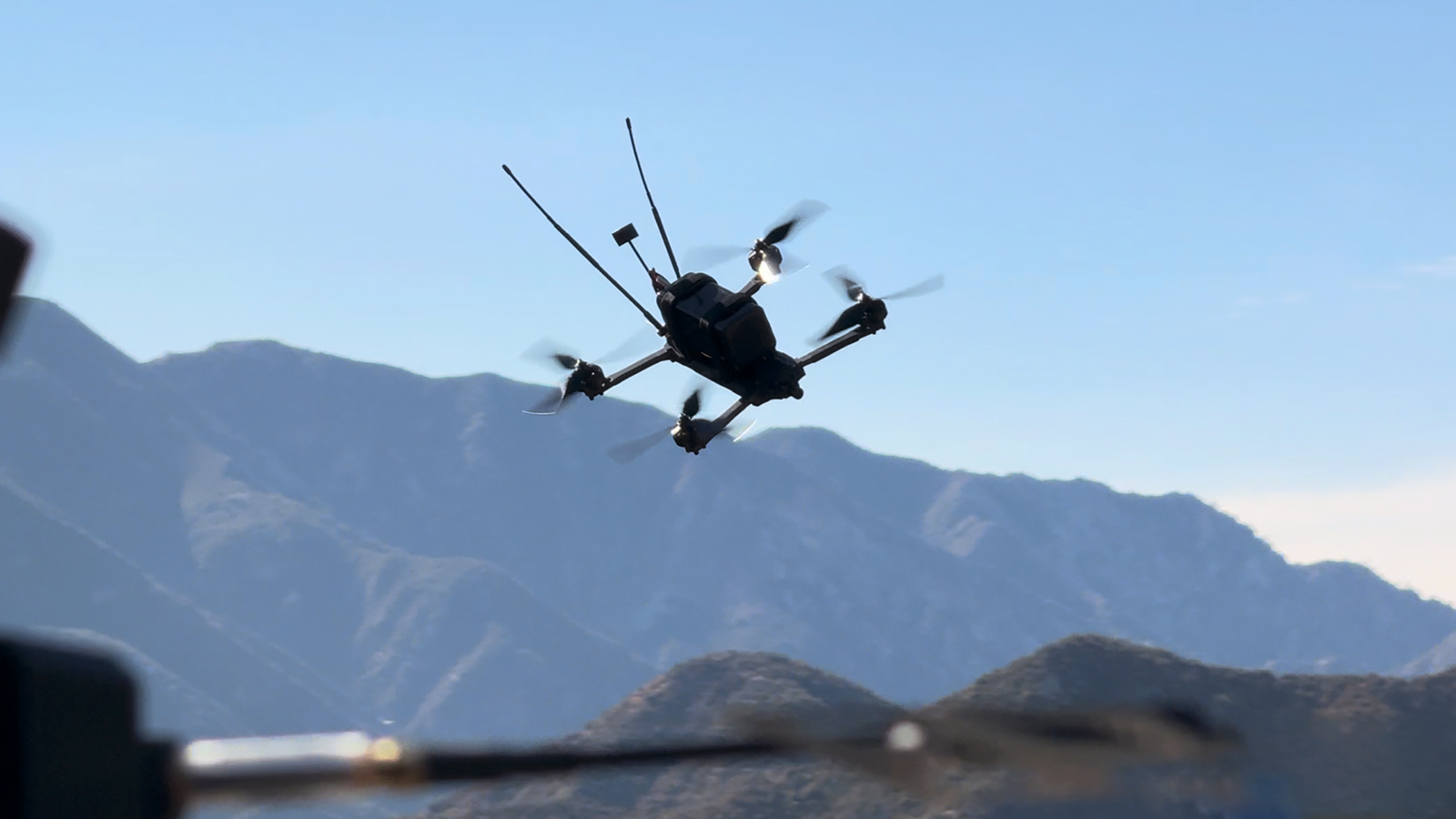 Photo of a Neros military drone.