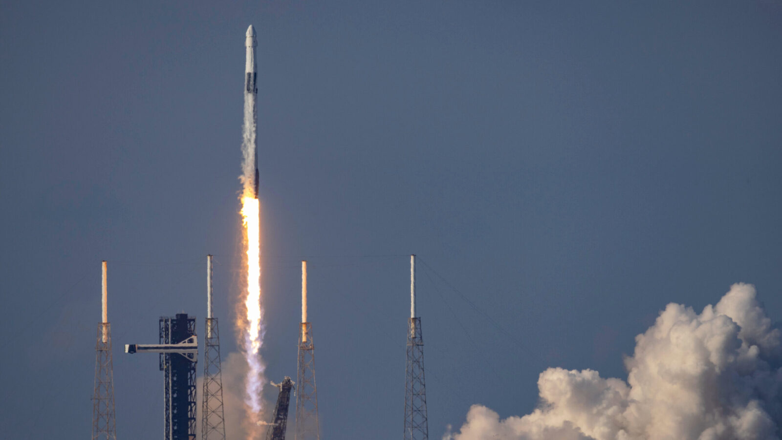 SpaceX Rocket Test Sets Stage for Record IPO