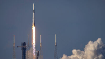 SpaceX Rocket Test Sets Stage for Record IPO