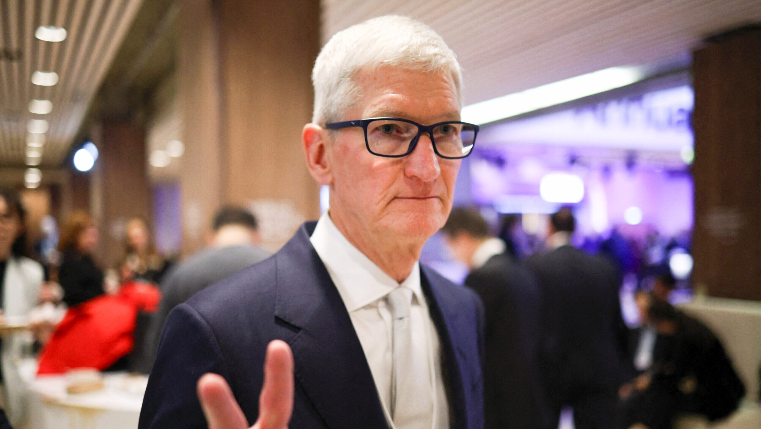 Photo of Apple CEO Tim Cook.