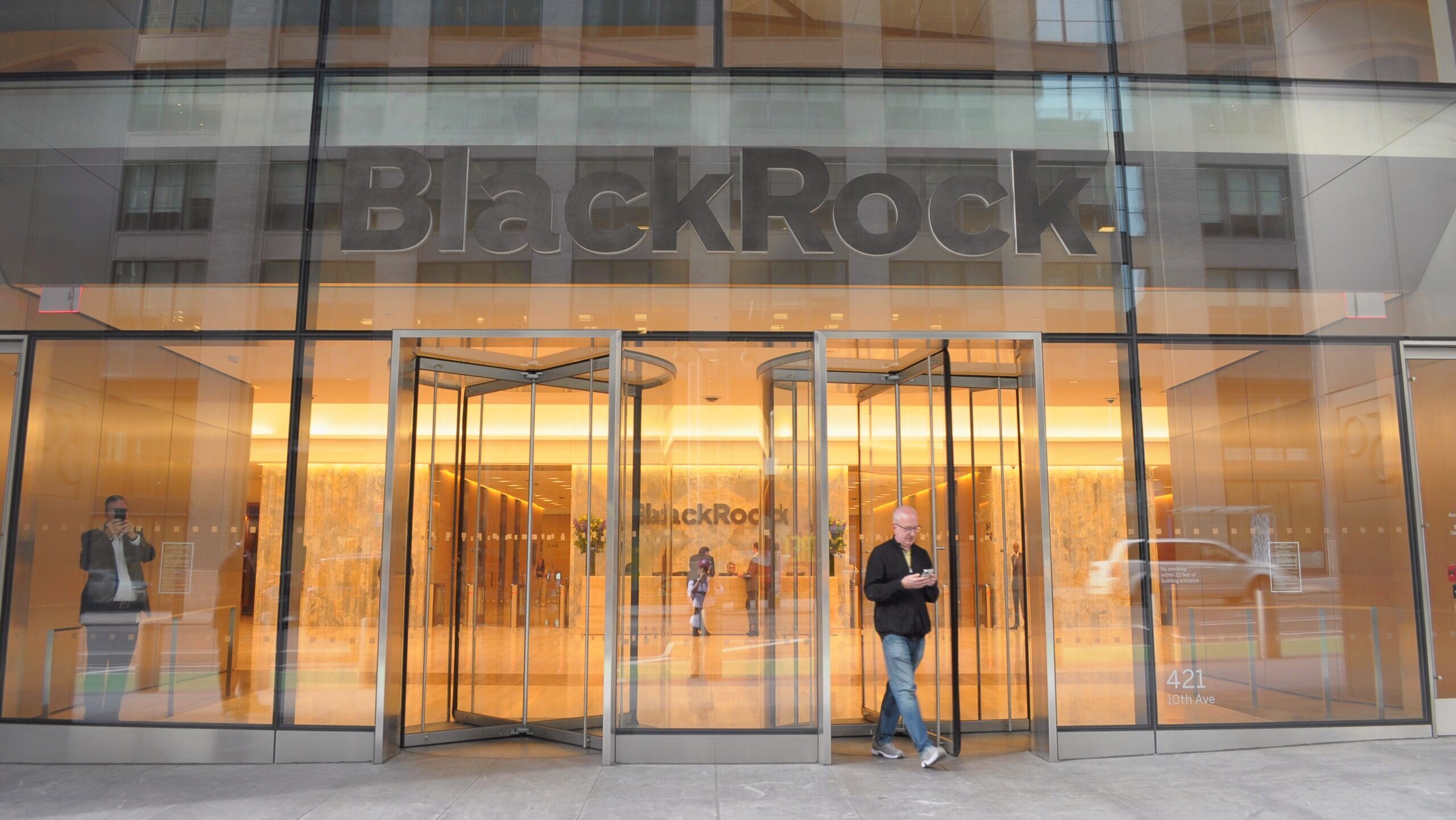 Photo of a BlackRock office