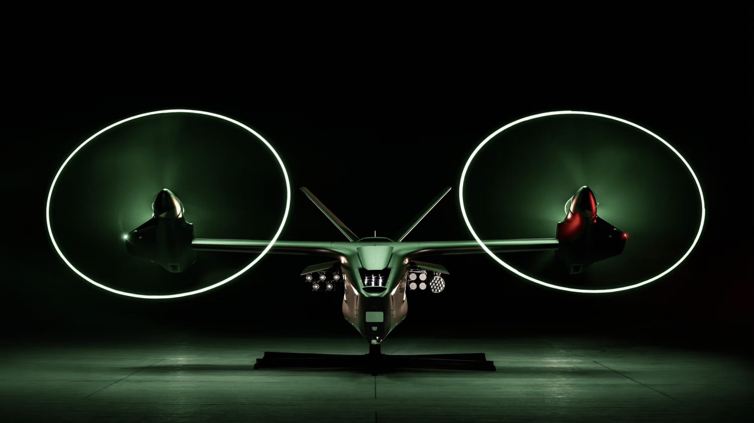 Photo of the Anduril Thunder Autonomous Attack Rotorcraft.
