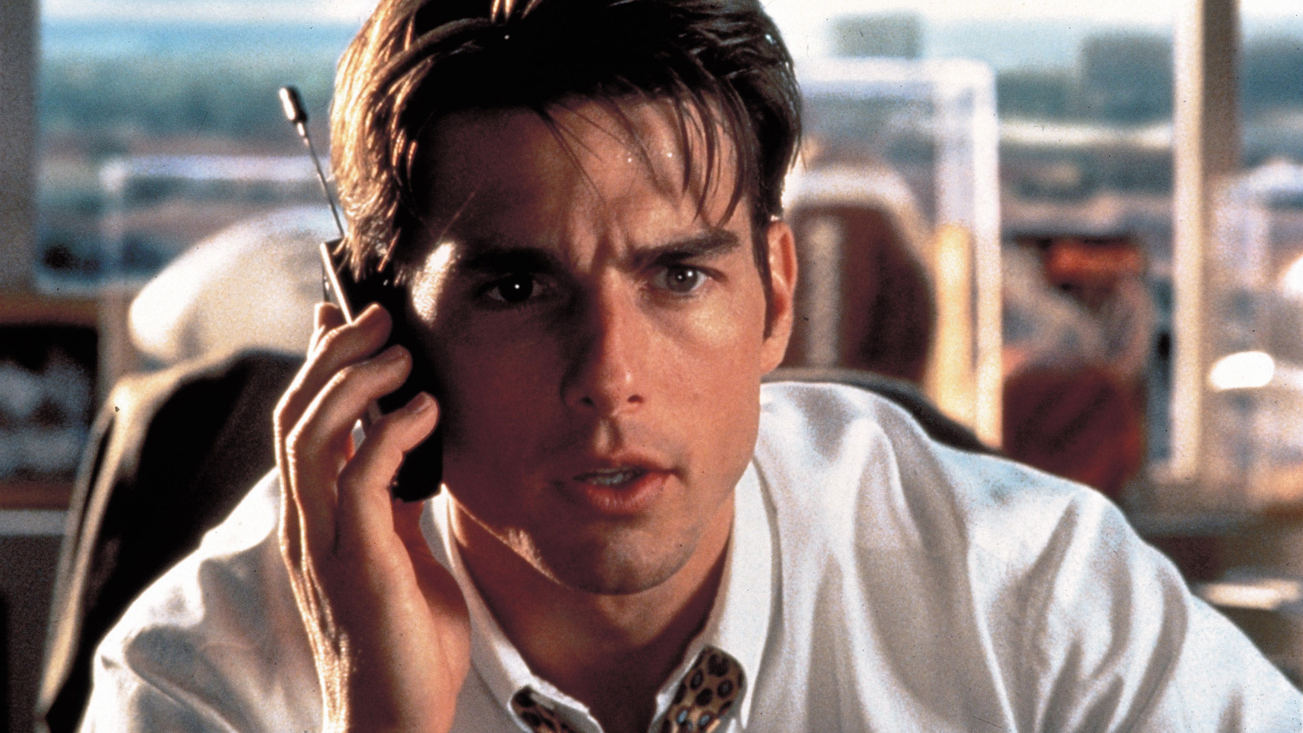 TITLE: TOM CRUISE en JERRY MAGUIRE (1996), dirigida por CAMERON CROWE. Título inglés: JERRY MAGUIRE.TOM CRUISE in JERRY MAGUIRE (1996), directed by CAMERON CROWE. English title: JERRY MAGUIRE.. RELEASED: 1996. PEOPLE: , TOM CRUISE, ;. DIRECTOR: .