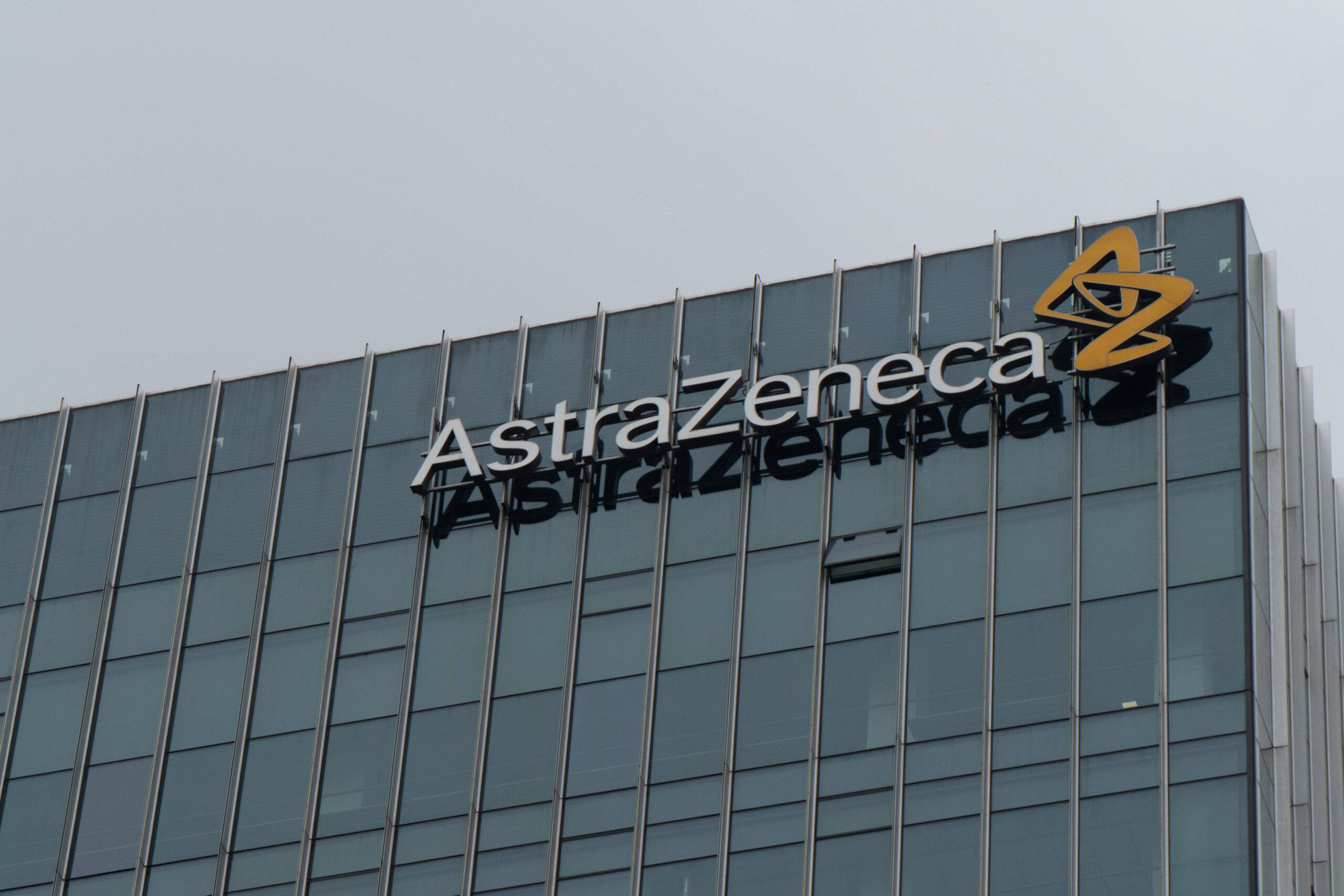 Photo of an AstraZeneca office building.