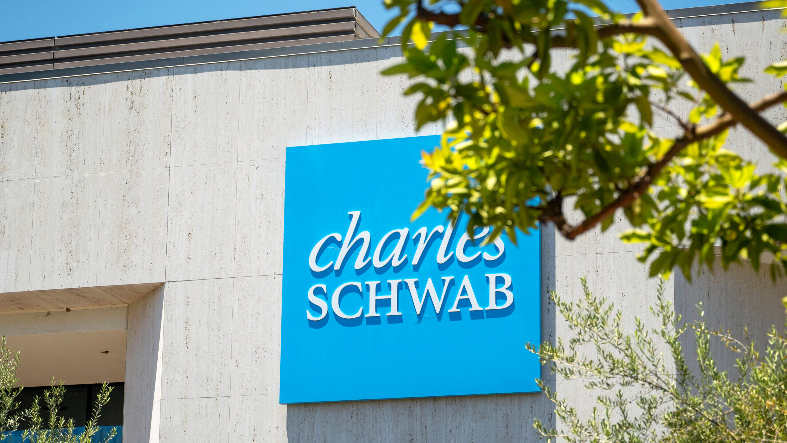 Photo of a Charles Schwab office building.