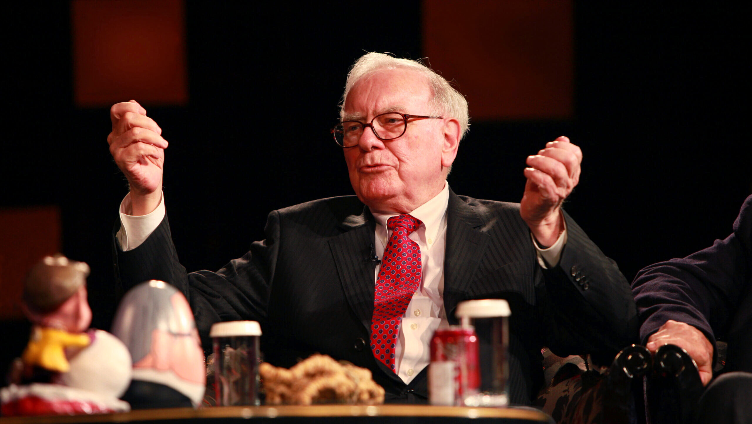 Photo of Warren Buffett.