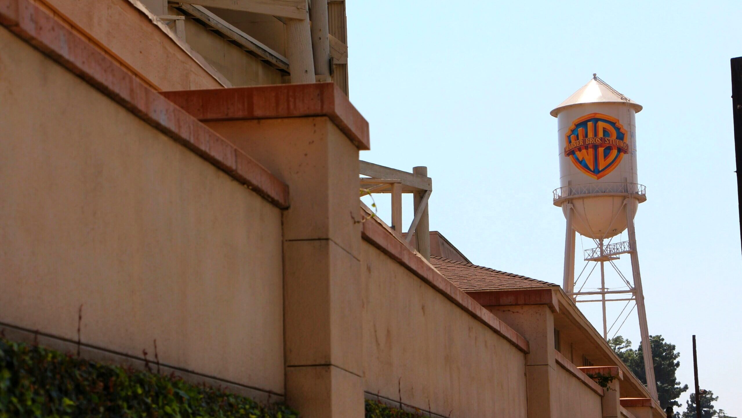 Photo of the Warner Bros studio lot.