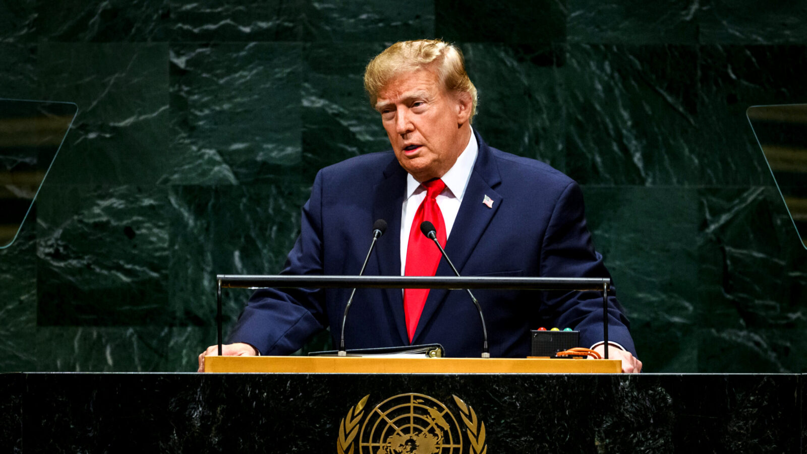 Photo of US President Donald Trump.