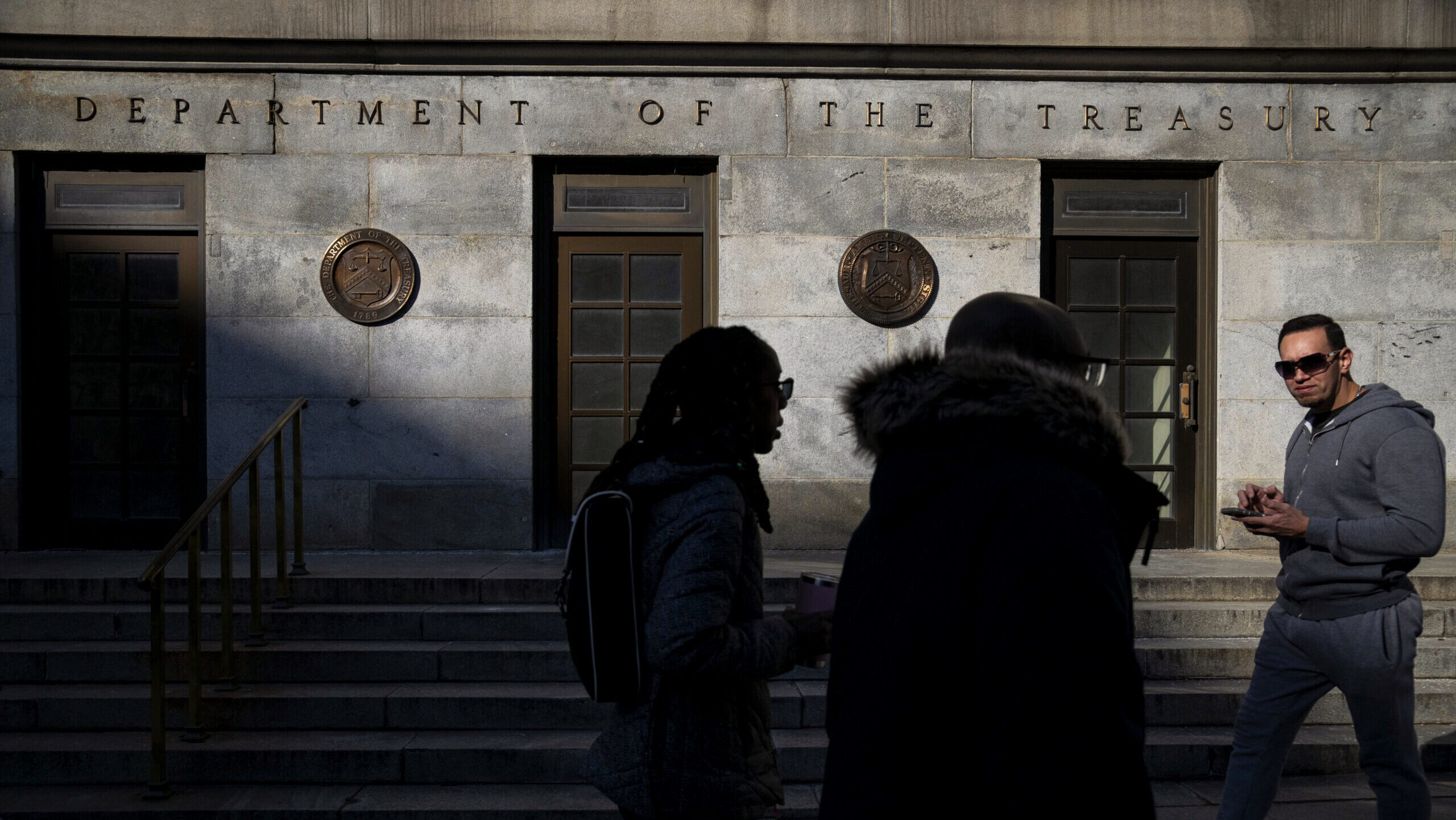 Photo of the US Department of the Treasury.