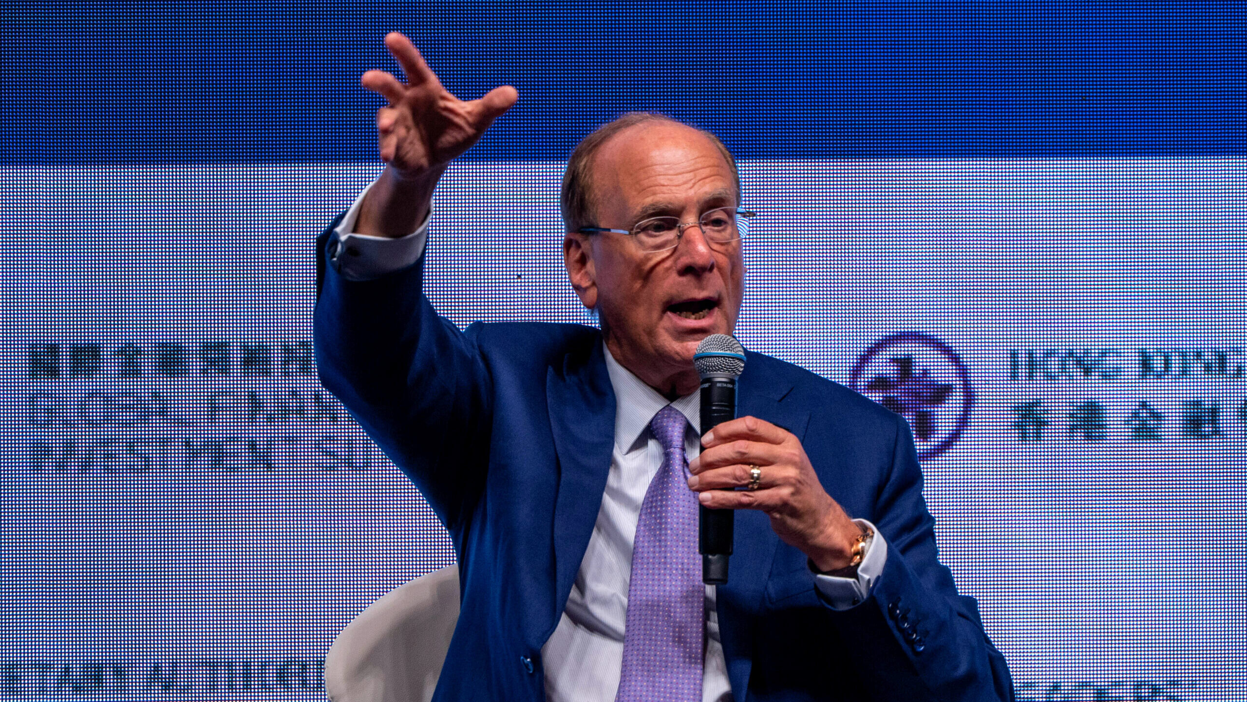 Photo of Blackrock CEO Larry Fink.