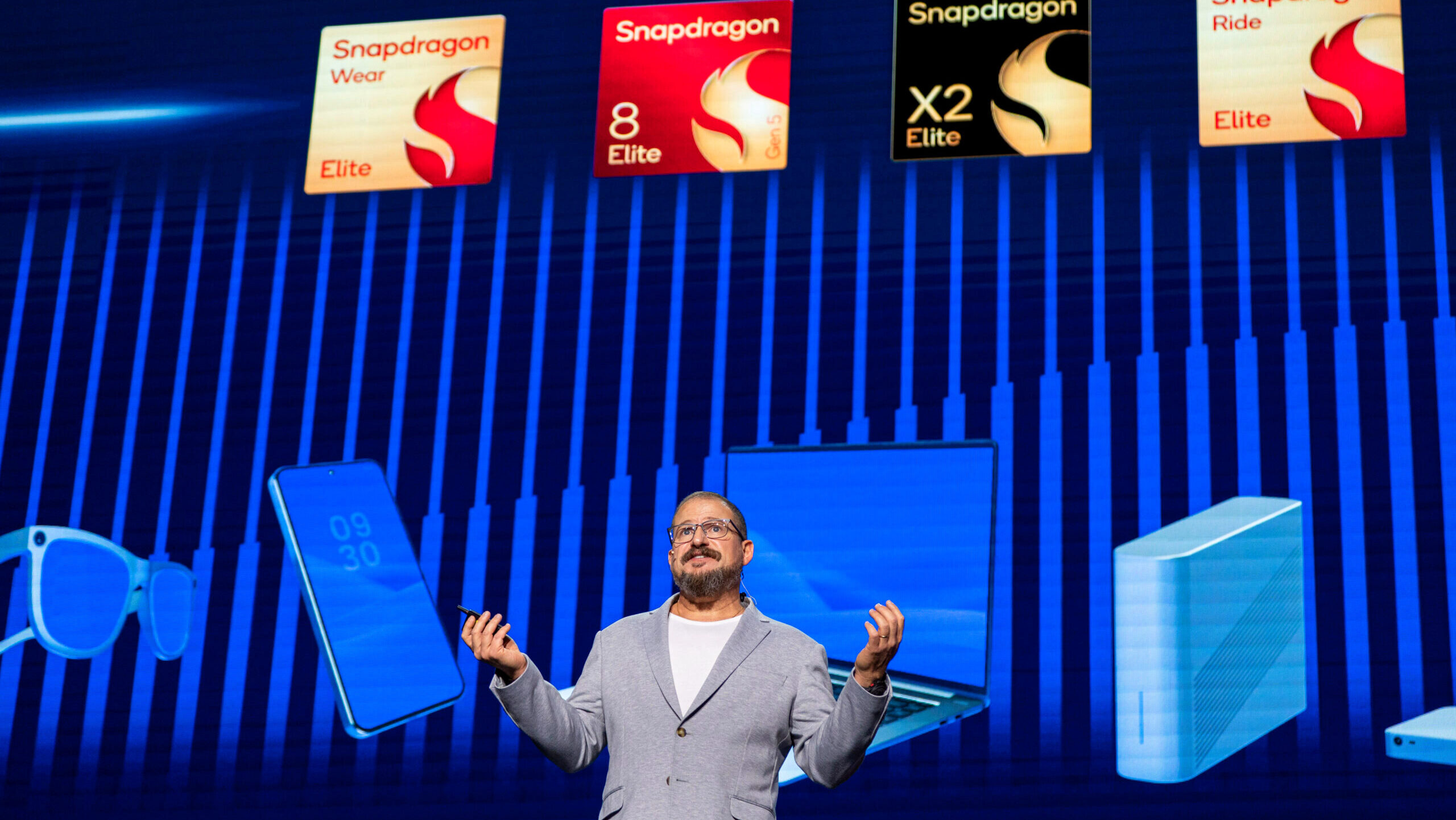 Photo of Qualcomm CEO Cristiano Amon.